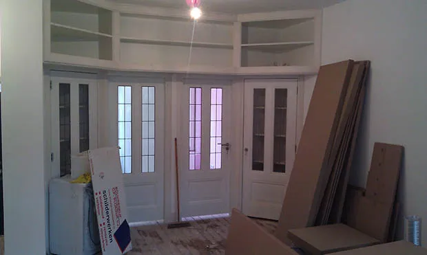 Renovatie woonhuis, Overtoom in Amsterdam