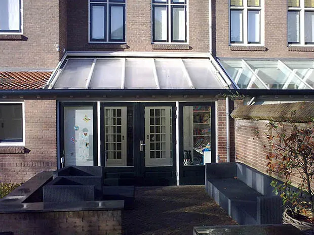 Terrasoverkapping, Heemsteedse Dreef in Heemstede